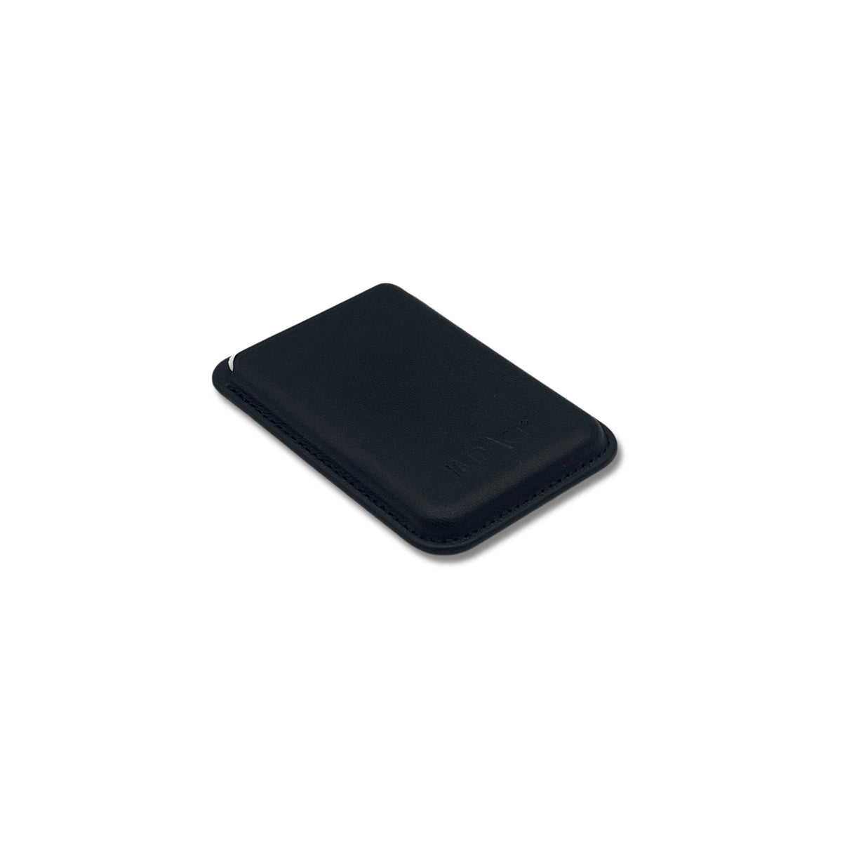 Veganes MagSafe Wallet aus pflanzlichem Maisleder Schwarz
