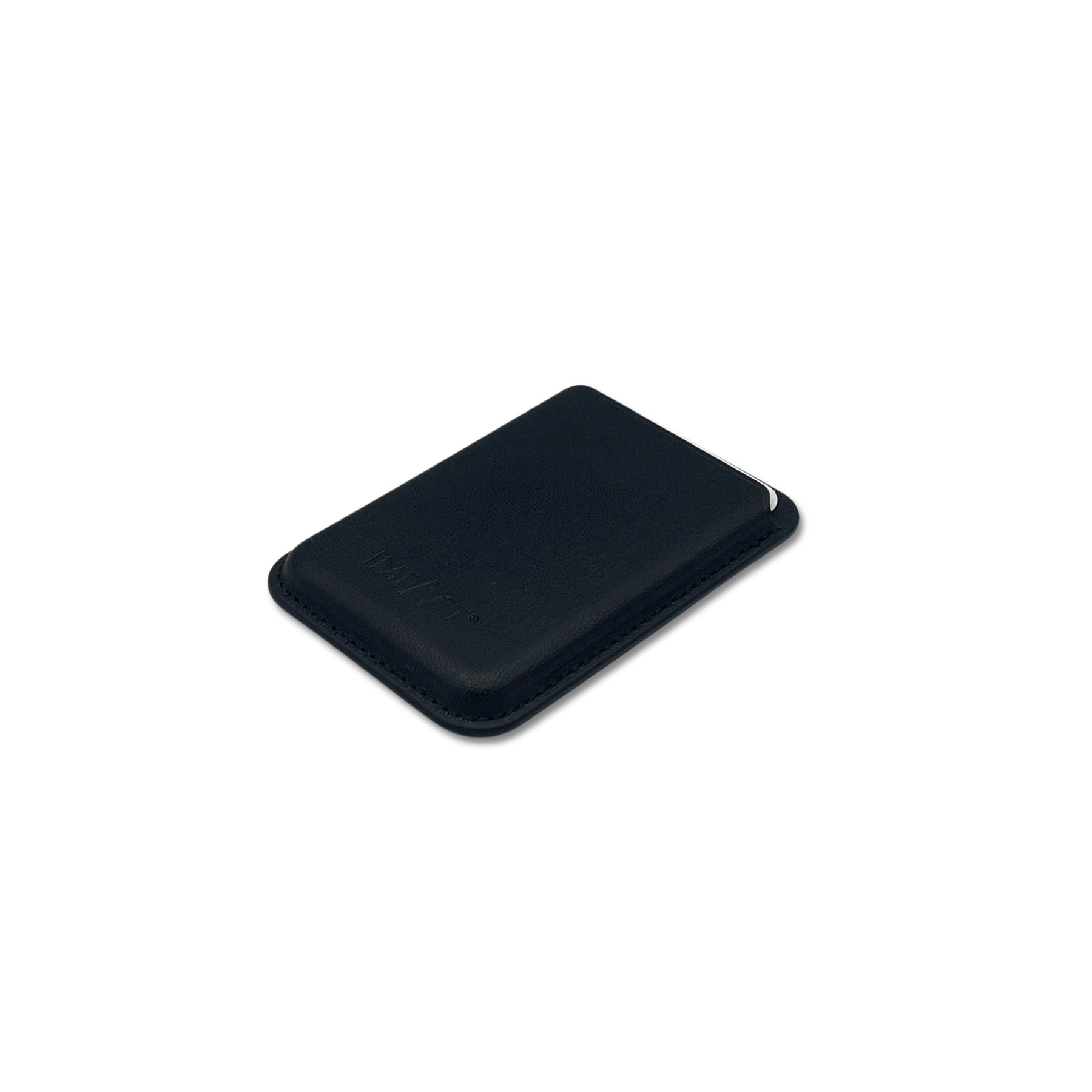 Veganes MagSafe Wallet aus pflanzlichem Maisleder Schwarz