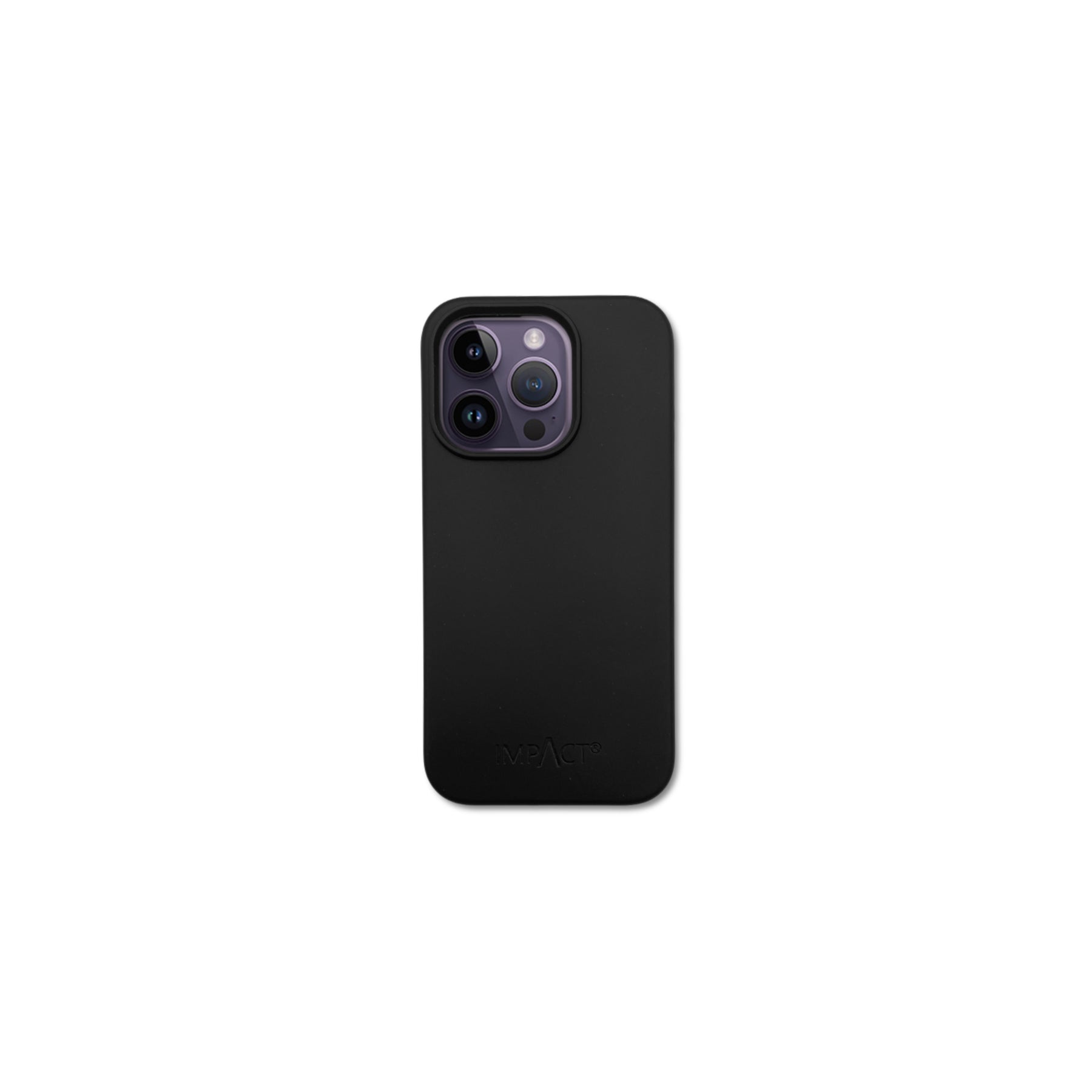 IPhone 14 Pro Hülle nachhaltig schwarz IMPACT