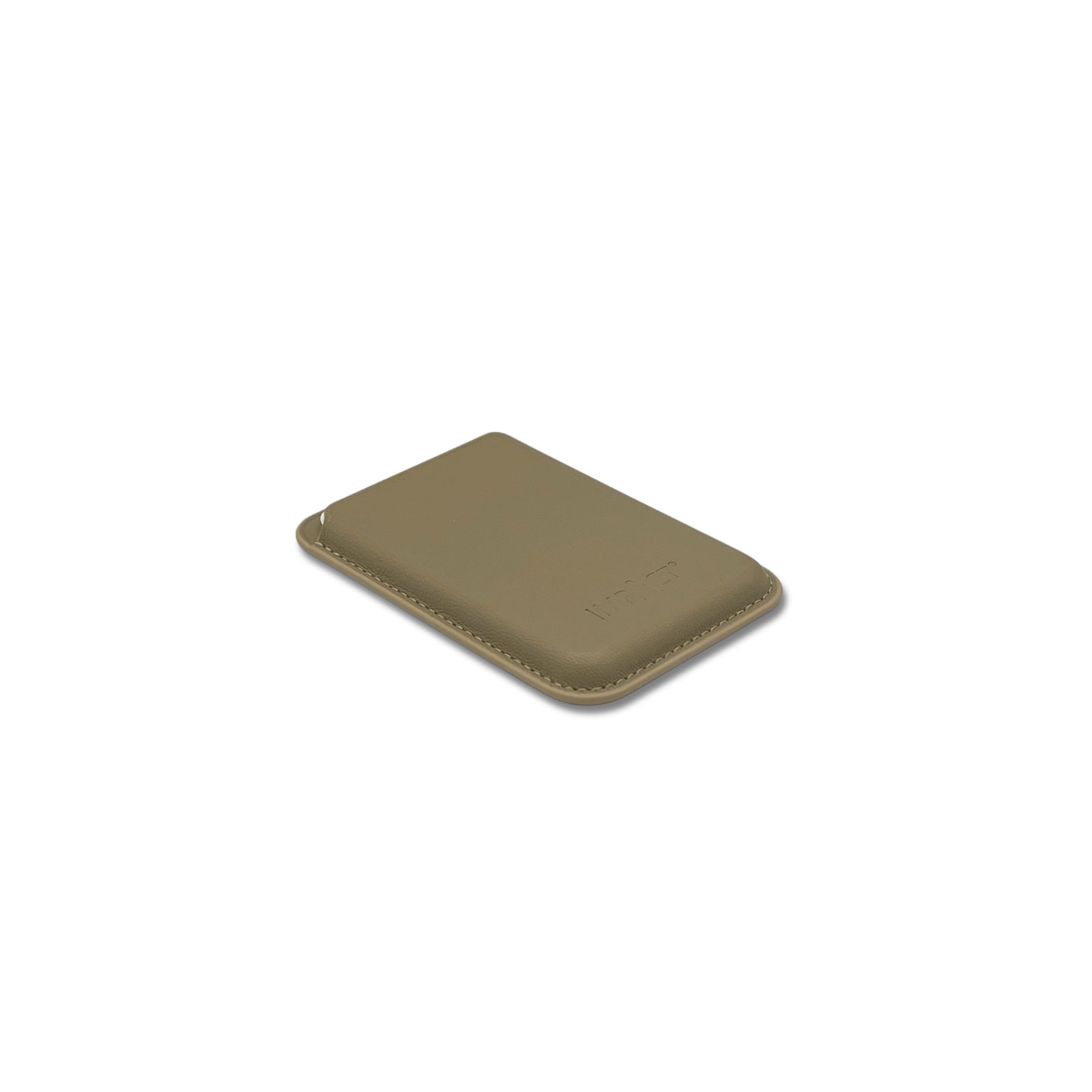 Veganes MagSafe Wallet aus pflanzlichem Maisleder Sand