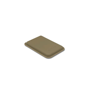Veganes MagSafe Wallet aus pflanzlichem Maisleder Sand
