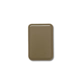Veganes MagSafe Wallet aus pflanzlichem Maisleder Sand