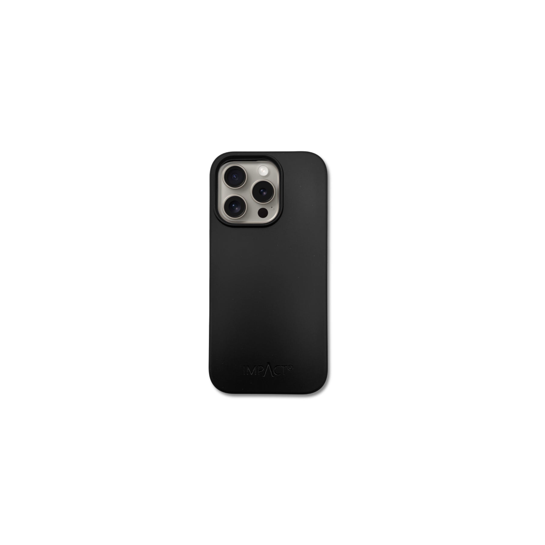Nachhaltige Bio-IPhone-Hülle | Schwarz (Ab 21.07.25)