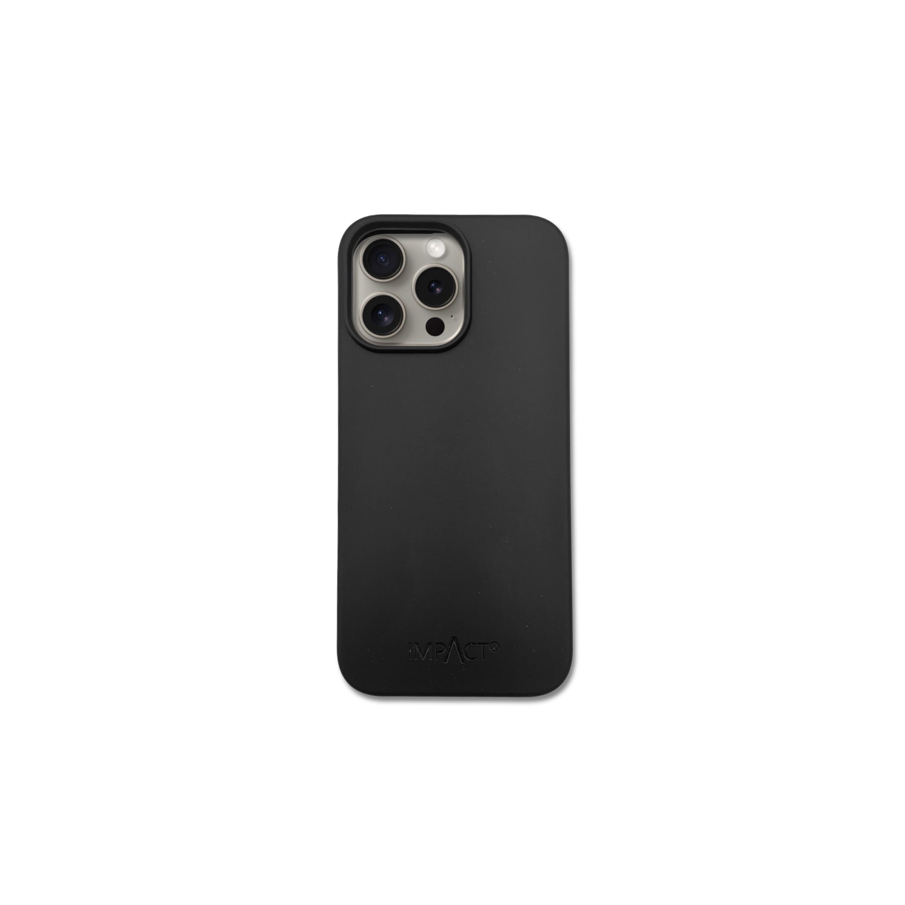 Nachhaltige Bio-IPhone-Hülle | Schwarz (Ab 21.07.25)
