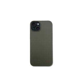 IPhone 15 Plus Hülle nachhaltig olivgrün IMPACT