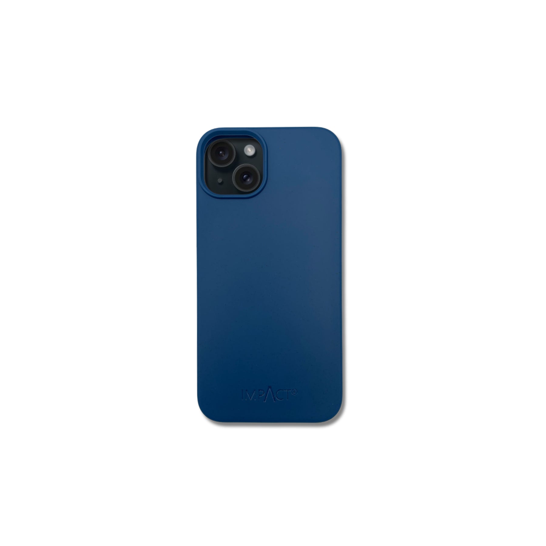 IPhone 15 Plus Hülle nachhaltig ozeanblau IMPACT