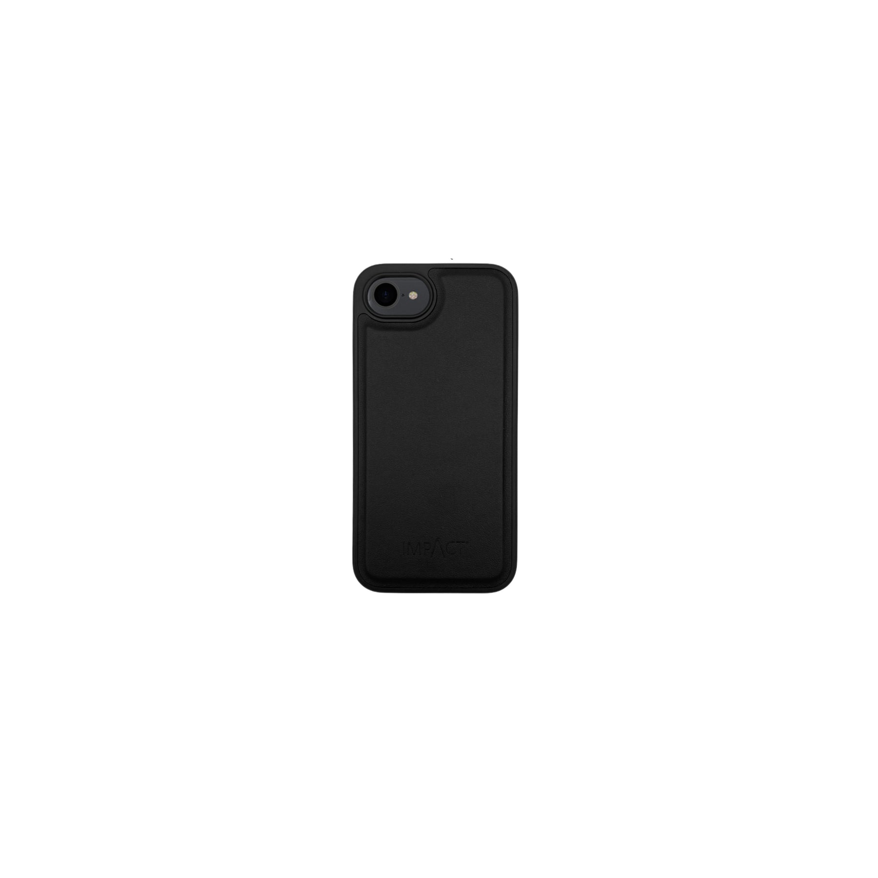 IPhone 16e Hülle veganes Apfelleder schwarz