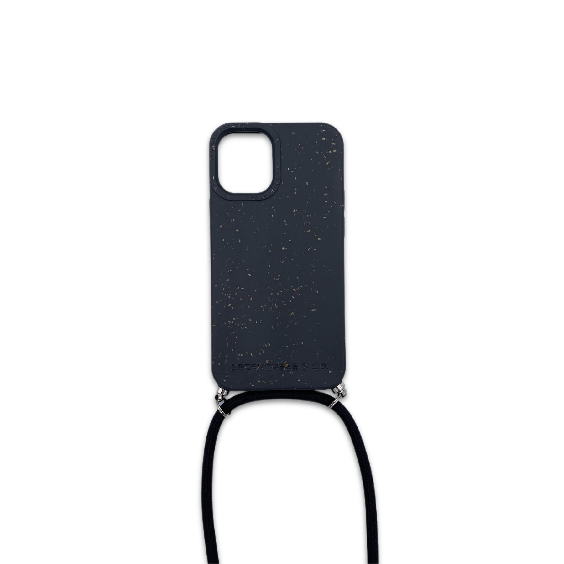 Neue Nachhaltige IPhone-Hülle mit Kordel | Schwarz