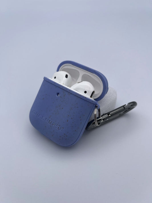 Biologisch abbaubares AirPod Case Blau